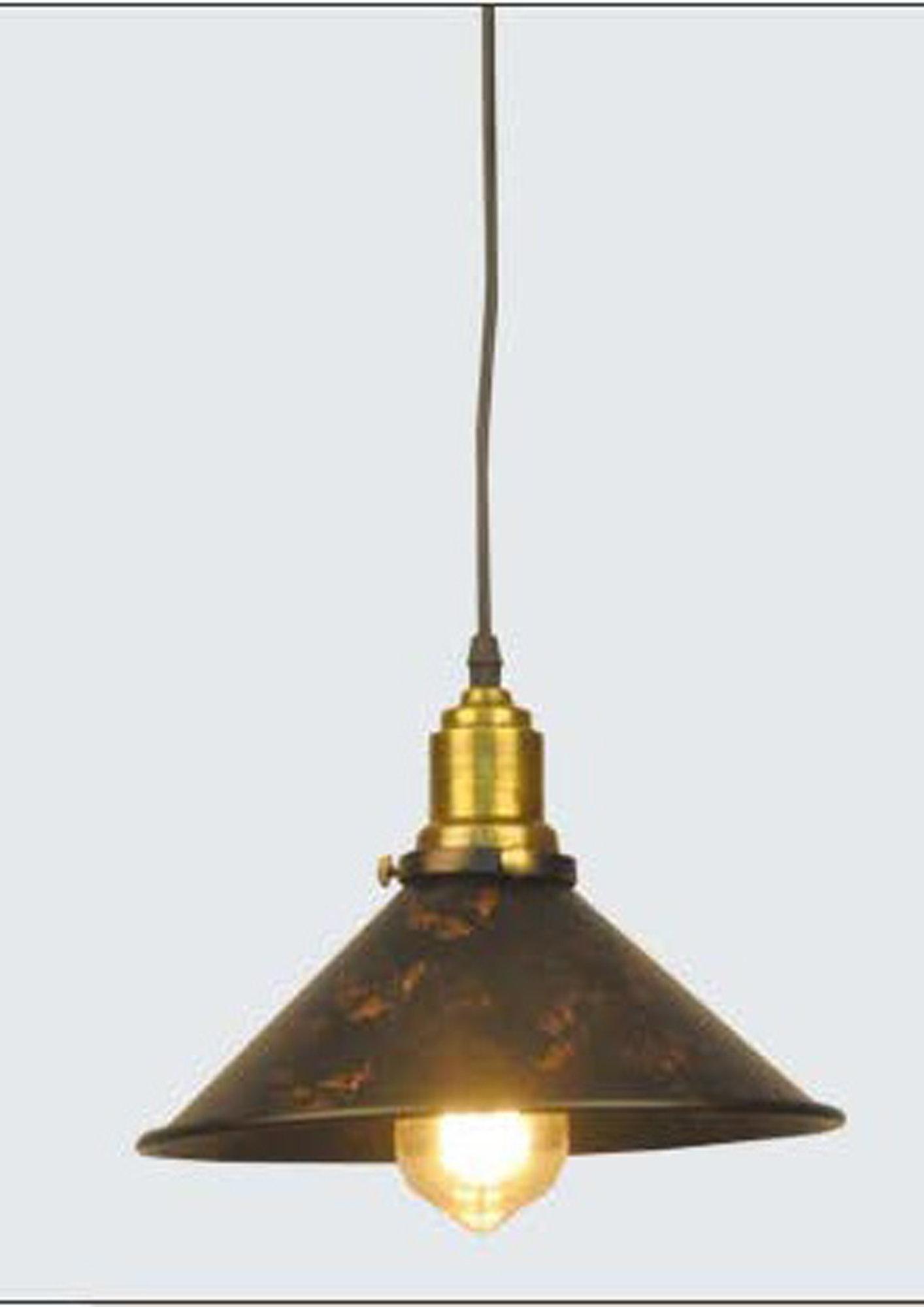Beyond Lights - Brass Pendant Light- GL